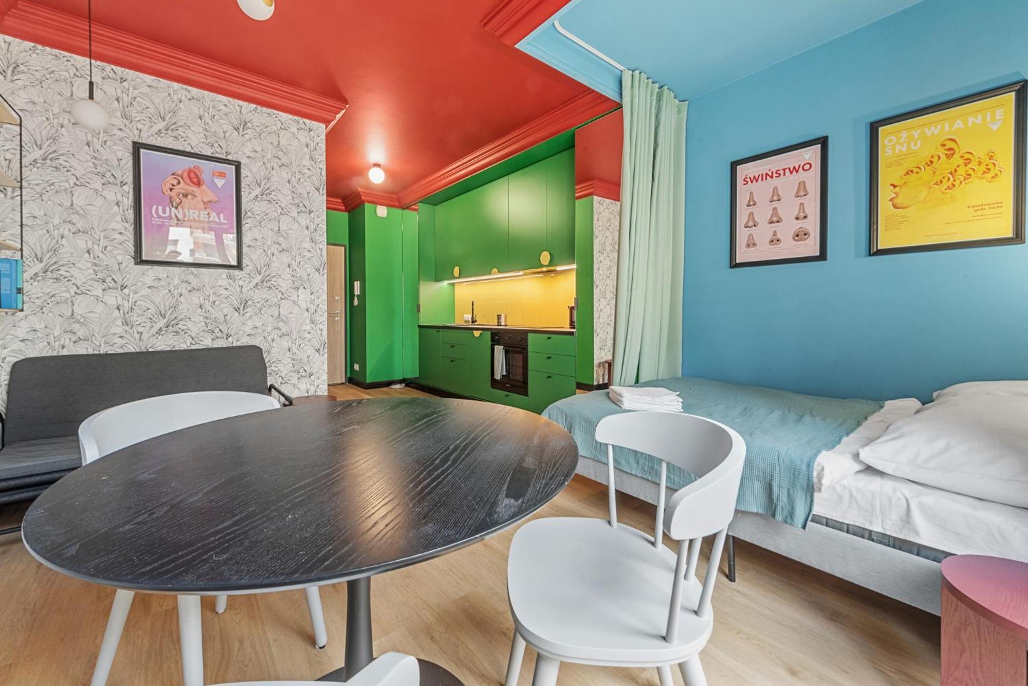 דירות ורשה Colorful Apt Close To The Center Great Location מראה חיצוני תמונה