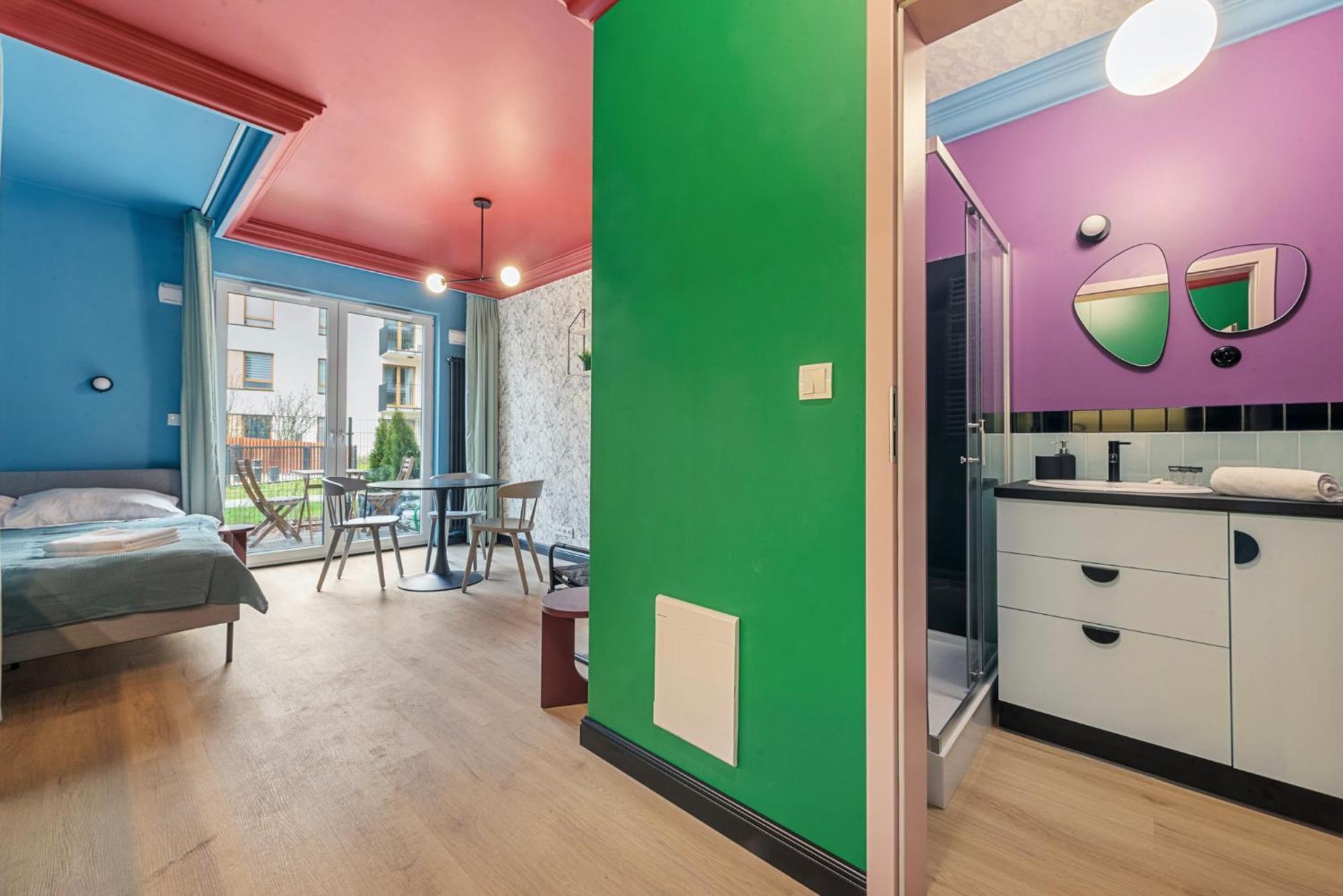 דירות ורשה Colorful Apt Close To The Center Great Location מראה חיצוני תמונה