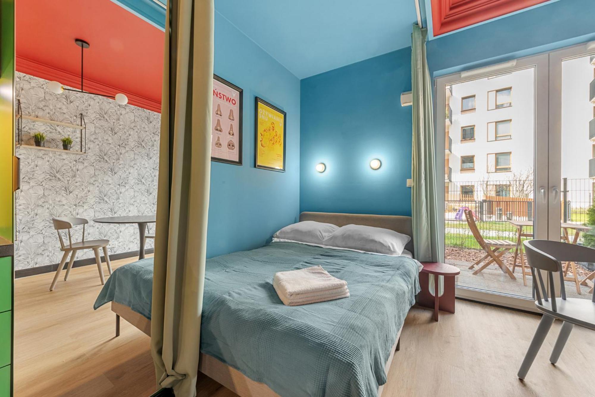דירות ורשה Colorful Apt Close To The Center Great Location מראה חיצוני תמונה