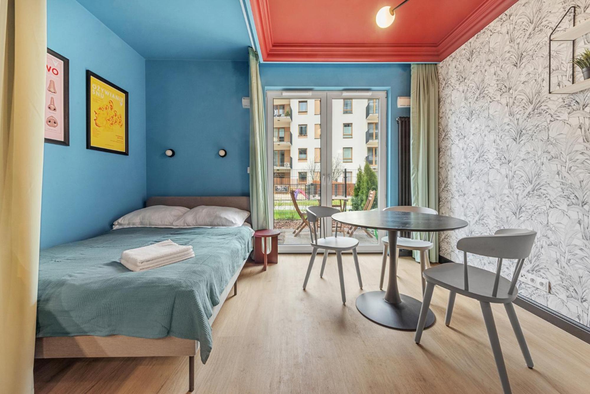 דירות ורשה Colorful Apt Close To The Center Great Location מראה חיצוני תמונה